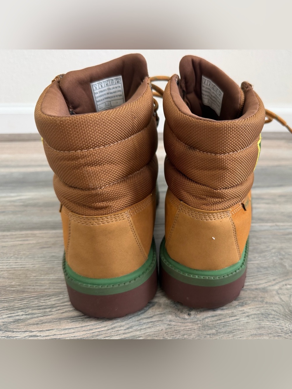 John Deere Sergeants-Dozer waterproof hiking boots men’s size 9 - Picture 2 of 9